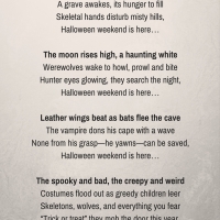 A Halloween Poem For You!